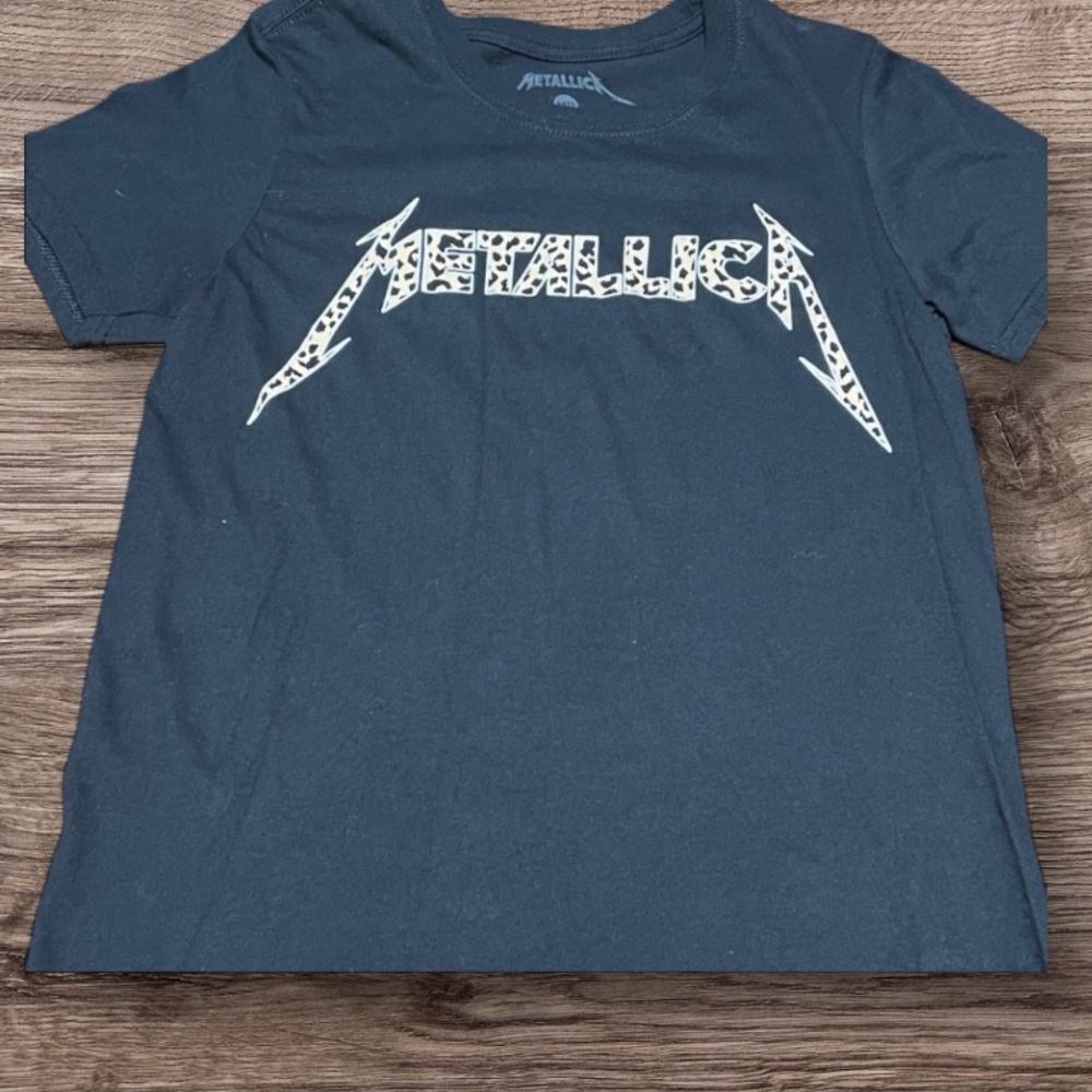 Metallica Black Graphic T-Shirt Black